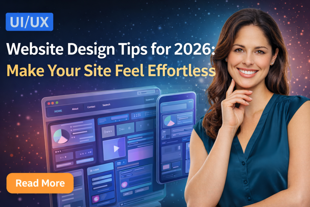 UI/UX Website Design Tips for 2026: Make Your Site Feel Effortless 20