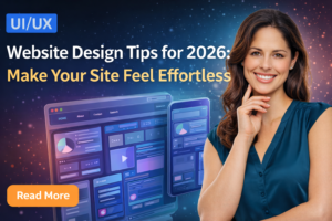 UI/UX Website Design Tips for 2026: Make Your Site Feel Effortless