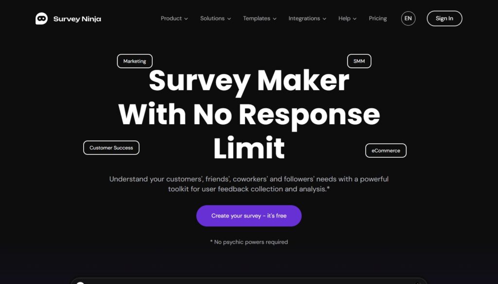 Typeform, Google Forms, or SurveyNinja: Which Survey Tool Fits Your Brand Best? surveyninja
